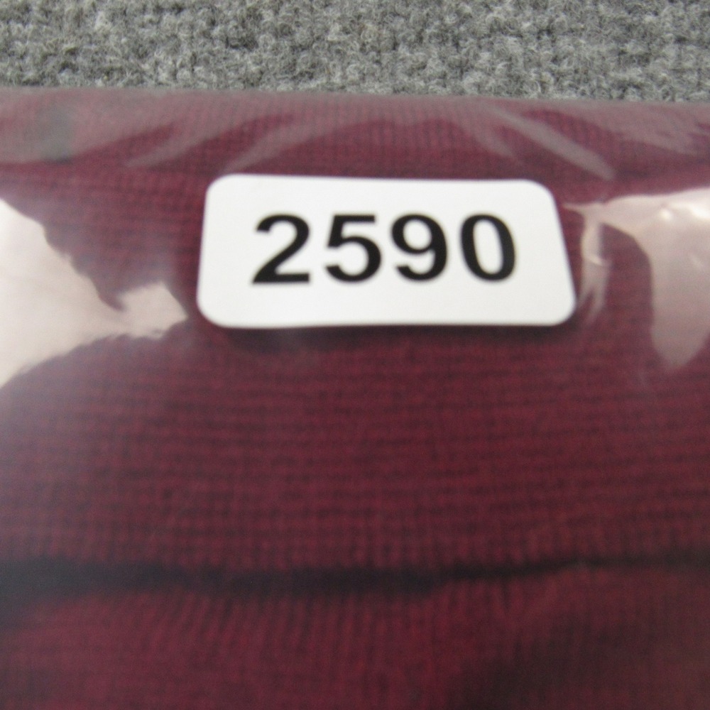 Linea Uomo Sweater Mens 4XLT Red Wool Blend Polo Collar Knit Pullover Big Tall - Picture 9 of 9